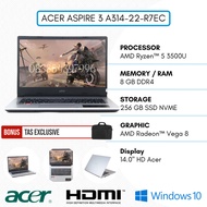 ACER ASPIRE 3 SLIM A314-22 AMD RYZEN 5 12GB 256GB SSD 14" W10 R0HR
