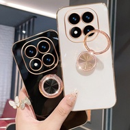 POCO X7 5G POCO X7 Pro 5G POCO X6 Pro 5G POCO X5 Pro POCO M6 Pro 4G Silicone soft case cover rhinest