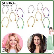 SUKIKII Dimple Trainer, Easy to Wear Stainless Steel Dimple Maker for Cheeks, Fashion Facial Beauty 