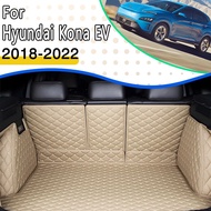 Car Trunk Mat For Hyundai Kona Kauai Electric Kona EV OS 2018 2019 2020 2021 2022 Waterproof Protect