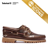 Timberland Men's 3 Eye Classic Boat Shoe AUTHENTIC Handsewn รองเท้าผู้ชาย (FTMM30003)