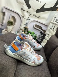 全新🌸 Adidas 淺灰深藍 戶外涉水鞋