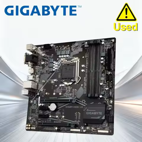 GIGABYTE B460M DS3H V2 Motherboard LGA 1200 Intel H470 Micro-ATX Mainboard with M.2, SATA 6Gb/s, USB