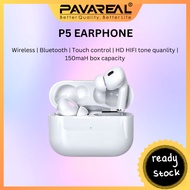 PAVAREAL P5 TWS Wireless Bluetooth Earphone  with Hi-Fi Super Bass + Charging Case + Smart Touch
