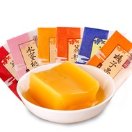 Taiwan Snack Taiwan Food Pudding Snow Love Jelly 50g Specialty Snacks Wholesale 120 Pcs/Box Single Sale