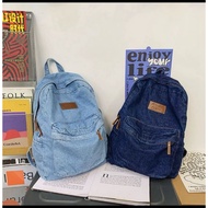 Denim Backpack Adult Jeans Backpack