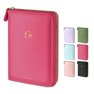 Forvencer Passport Holder with Safe Zipper Closure, Premium Passport Wallet for Travel, RFID Blockin