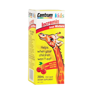 Siro cho trẻ biếng ăn Centrum Kids Incremin 200ml Úc