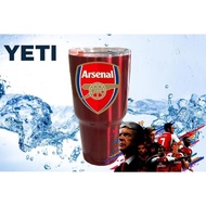 🌟 SG LOCAL STOCK🌟1852) ARSENAL YETI Mug 30oz (Approximately 900ml), 304 Stainless Steel Tumbler