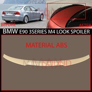 BMW E90 M3 M SPORT 3SERIES 4 PINTU M4 TAMPAK SPOILER BELAKANG SPOILER BOOT MATERIAL ABS