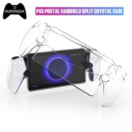 Crystal Case For Playstation 5 Portal Handheld Clear Case TPU PC Protective Cover Case Transparent Dustproof For PS5 Accessories
