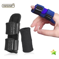 MERLYMALL Finger Guard Sleeve, Comfort Protective Gear Finger Support Splint, Portable Relieve Pain Hand Brace Breathable Finger Splint