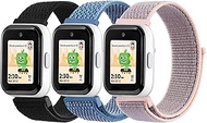 Mugust Nylon Bands for SyncUP Kids Watch 2/1 Band, Adjustable Breathable Nylon Replacement Strap Com