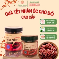 Livermore American VIP Hoa Lam red walnut kernels 350g are rich in nutrients, supplemented with omeg