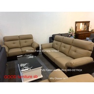 Sofa Casa Leather(Fully) 1+2+3