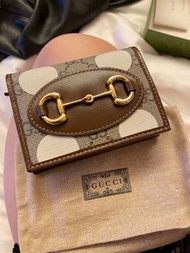 Gucci馬銜扣1955卡片套銀包