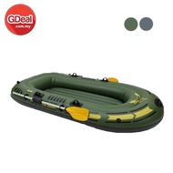 Inflatable Portable Swimming Fishing Boat Canoe Paddles Pelampung Kenu Kayak Sampan Perahu Bot Angin