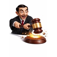 Wooden Judge's Gavel and Sound Block Musical Toy Set