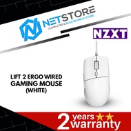 NZXT LIFT 2 ERGO WIRED GAMING MOUSE - WHITE - MS-001NW-02