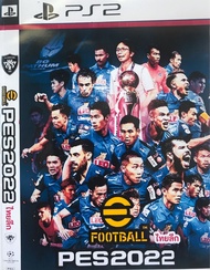 แผ่นเกมส์PS2 PES2022 ไทยลีก