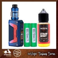 AEGIS LEGEND 2 L200 KIT + BATTERY + TICKETS STRAWBERRY AUTHENTIC BY