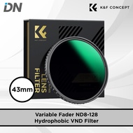 KNF Concept 43mm Lens Filter Nano-X Variable Fader NDX ND8-128