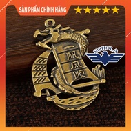 Smooth sailing dragon boat, bronze statues, feng shui items, decorative key chains