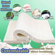 【Thickened Style】Latex mattress seahorse mattress Foldable mattress Single mattress Queen size mattress Avoid and prevent mites Cushion Customized