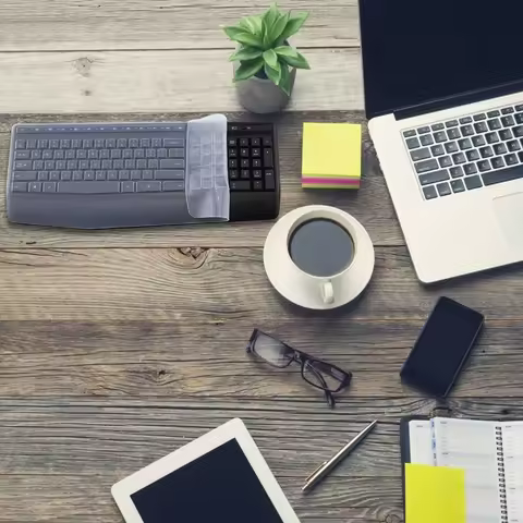 Silicone Protector For Mk850 Thin Durable Washable Noise Reducing Keyboard Skin Reusable Computer Ke