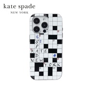Kate Spade New York เคสโทรศัพท์มือถือรุ่น Wordplay Iphone 16 Pro Case KK843 001 สี Black Multi