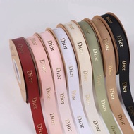 [1Roll 35yards] 2CM PER ROLL RIBBON / satin ribbon / gift ribbon / dior bucket ribbon