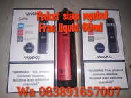 TERLARIS PROMO VOOPOO VINCI LED 40W MOD POD PAKET SIAP NGEBUL