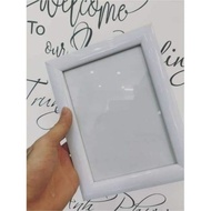 White round tabletop photo frame, 10x15, 13x18, 15x21cm desktop photo frame, broken