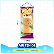Bunting F&B Air Balang / Boba / Coklat / Jagung / Kopi / Mangga / Teh / Tembikai - Peniaga Gerai Jua