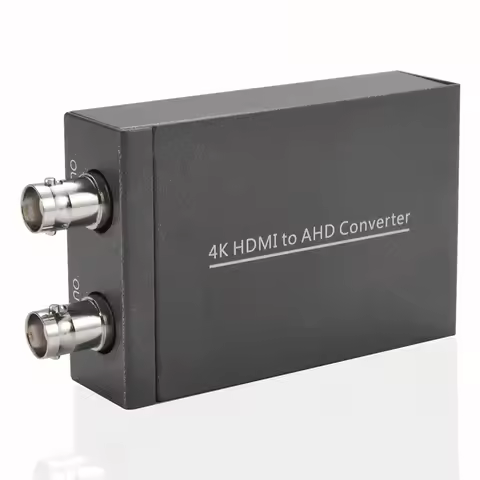 4K HDMI-Compatible To AHD Converter Full HD 4K HDMI-Compatible In To BNC AHD Out for PC Camera Monit