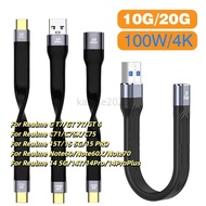 For Realme C71 C75X C75 Realme 15T 15 5G 15 PRO Note60 Note60X Note70 SSD Power Bank Short USB Cable