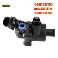 Car Cooling Thermostat Assembly 06B121111D for  A4 A6 1.8L  2.0L 06B121111H 06B121111K  Thermostat