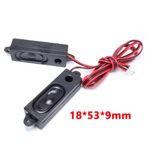 1Pair LCD 2W 8R Monitor/TV Speaker Connector Horn 1853 1635 2364 Loud speaker 16*35*9mm/18*53*9mm/23