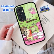 Softcase Glass Kaca SAMSUNG A16 4G & SAMSUNG A16 5G - Case Handphone SAMSUNG A16 4G & SAMSUNG A16 5G