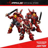 Joytoy Blood Angels Captain With Jump Pack & Intercessors Action Figure / Warhammer The Horus Heresy