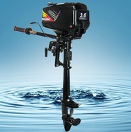 Winibo New Outbord Engine Motor Water Cooling System 2 Stroke 3.6HP Outboard Motor Hand-start Boat M