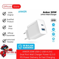 ANKER Charger Powerport III Nano 20W PD Power IQ 3.0 USB-C Charger 3x