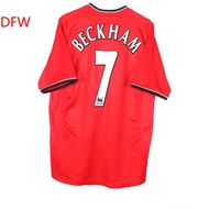 Cotopaxi Retro Manchester United0708 Champions League No. 7 Cristiano Ronaldo 9899 David Beckham Foo