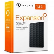 Seagate 1.5TB 2.5 Inch Expansion External Hard Drive - Black GRS Official