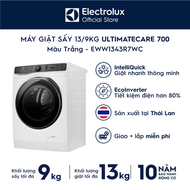 Máy giặt sấy Electrolux 13/9kg UltimateCare 700 EWW1343R7WC EcoInverter - Miễn Phí Giao lắp