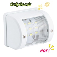 ONLYGOODSS Boat Signal Light, IP66 135 Degrees LED Navigation Lamp, Durable 3W 12V/24V Mast Lamp Fis