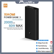 Xiaomi Mi 20000mAh 50W Fast Charging Power Bank Type-C Powerbank External Battery Charger Laptop