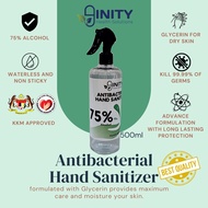 Inity Alcohol Sanitizer Spray for dry skin(Glycerin) 500ml