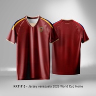 Venezuela 2026 World Cup Home Jersey