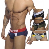 【ADDICTED 】經典標誌LOGO迷彩三角褲  AD性感情趣內褲-AD430 《Men Style》